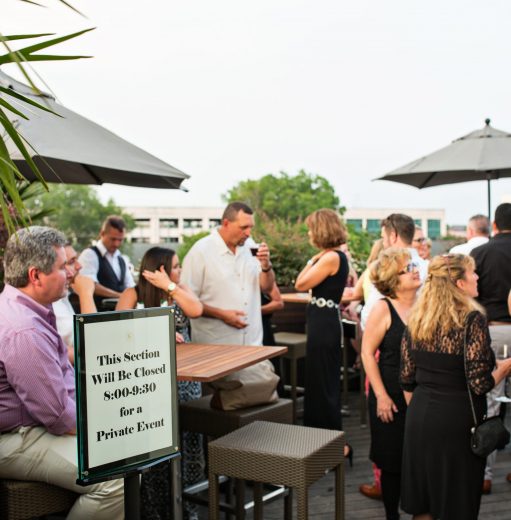 Our Rooftop Bar is available for Private Events